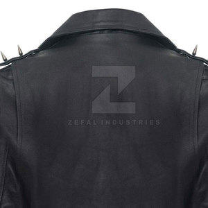 New Style Lightweight Custom Windproof Waterproof Breathable <b>Men</b> <b>Leather</b> <b>Jacket</b> with Stand Collar and Front Logo Winter Fashion - Product Image 6