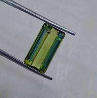 Venta al por mayor de turmalina verde natural Baguette forma 10x5x4mm piedras preciosas sueltas para anillos de compromiso al mejor precio más bajo - Product Image 1