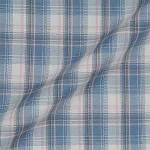 Grey Check Cross Pocket Woven <b>Pajama</b> Regular Fit Lounge Pants Soft CVC Fabric, Drawstring Waist & Side Pockets Sleepwear - Product Image 3