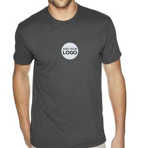 T-shirt Homme Slim Fit à Manches Courtes 50/25/25 Poly/Coton Peigné/Rayonne avec Logo Personnalisé - Product Image 1