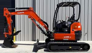 Kubota-Pala cargadora frontal de oruga de baja hora con caja de cambios de cilindro hidráulico Huade, bomba de rodamiento de motor PLC - Product Image 2