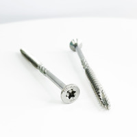 OEM/ODM Torx fraisée SS316 304 acier au carbone autotaraudeuse aggloméré vis à bois Torx garniture bois terrasse bois vis de terrasse