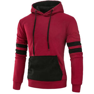 Sweat unisexe pour hommes Color Block Hooded Casual Plus Size Hoody Hoodies Long Sleeve Pullover Hoodie Casual - Product Image 1