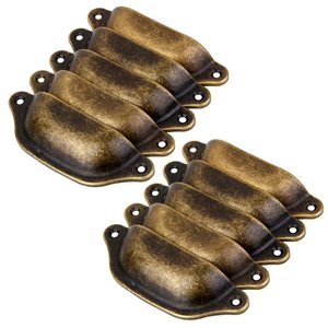 Fabricante de manijas de zinc para puerta, ventana, cajón, armario, cocina y muebles de oficina, manija de latón antiguo acabado - Product Image 6