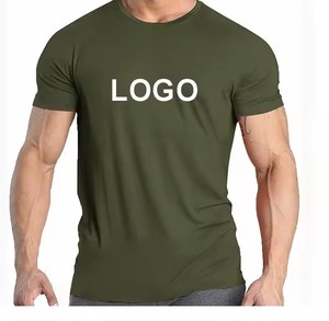 Slim Fit Style col rond hommes léger coton grande taille haute qualité à manches courtes Musculation T-Shirt blanc pour hommes - Product Image 6