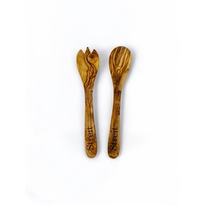 Servidor de ensalada de frutas decorado hermoso Servidor de ensalada de mezcla para un ajuste de mesa perfecto recién llegado - Product Image 3