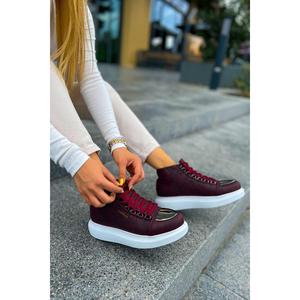 Bartiniavm Femme Ch267 Cbt Roma Miroir Claret Rouge Bottes Jeune Taille - Product Image 3