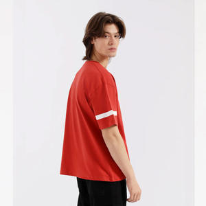 <b>Men</b> Sports Jersey 100% Cotton Oversized T-<b>Shirt</b> with Custom Puff Print Low MOQ High Quality Made in Pakistan T-<b>Shirts</b> 2025 - Product Image 2