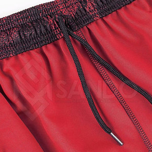 Pantalones cortos de baloncesto de poliéster 100% cómodos de alta calidad, secado rápido y transpirable, patrón sólido informal, venta en línea - Product Image 4