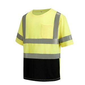 เสื้อเซฟตี้น้ำหนักเบา มองเห็นได้ชัด ป้องกันการบาด ทนไฟ แห้งเร็ว สำหรับทุกเพศ ขายดีที่สุด มีตัวเลือกปรับแต่งได้ สินค้ามาใหม่ - Product Image 1