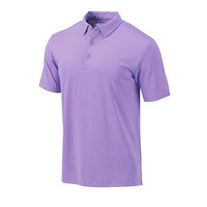 Polo de golf à manches courtes avec impression de haute qualité, t-shirt de sport 100% en coton pour hommes, design personnalisé, OEM - Product Image 2