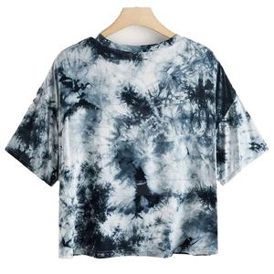 เสื้อยืดครอปของผู้หญิงเสื้อยืดแฟชั่นแบบปรับแต่งได้ - Product Image 2