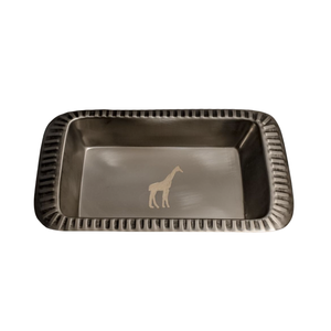 Plato de servir Rectangular de madera blanco hecho a mano, bandeja decorativa de Navidad con patrón de fechas de postre, Material de Metal duradero - Product Image 4