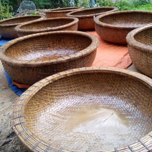 คอร์นาเคิลไม้ไผ่ธรรมชาติทอมือเวียดนามทนทานสูงขายส่งผู้ผลิตจำนวนมาก - Product Image 1