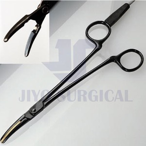 Scellant d'artère bipolaire antiadhésif Bi-clamp Réutilisable 6.5 "4mm Pin avec cordon en silicone Instrument d'obstétrique et de gynécologie (OB/GYN) - Product Image 6