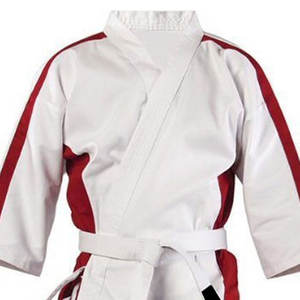 Uniformes de Karate Hechos a Medida Profesionales, Más Vendidos a Precio de Fábrica, Secado Rápido, Material Transpirable de Poliéster/Algodón de Alta Calidad - Product Image 5