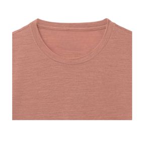 เสื้อยืดคอกลมแขนสั้นผู้ชายไซส์ใหญ่ คุณภาพสูง ปรับแต่งโลโก้ได้ ระบายอากาศดี เป็นมิตรกับสิ่งแวดล้อม สีชมพู 220gsm 100% - Product Image 6