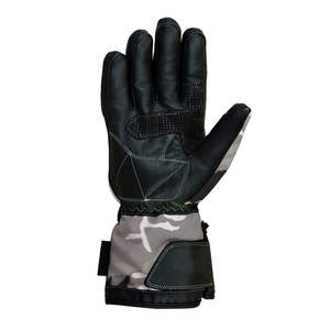 Professional Leather Motorbike Gloves Genuine Leather Vintage Motorcycle Full <b>Finger</b> Gloves Made In Pakistan - Product Image 4