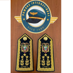 Épaulettes de grade d'épaule d'Équateur |   Épaulettes personnalisées |   Rangements pour uniformes |   Épaulettes équatoriennes - Product Image 1