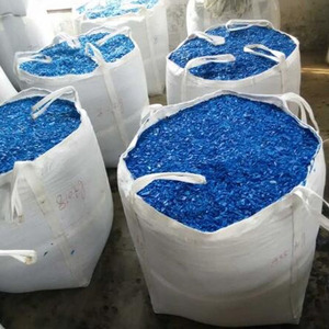 เศษถังพลาสติกสีฟ้าแบบรีไซเคิล - Product Image 1