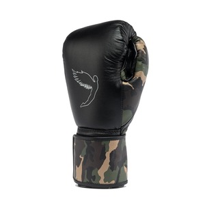 Ensemble de boxe de qualité supérieure, couleur personnalisée, fabriqué en cuir véritable avec logo, fermeture auto-agrippante, lacets antidérapants pour Muay Thai - Product Image 2