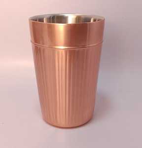 Fabricant et exportateur d'origine indienne vendant un refroidisseur de vin et de bière en acier inoxydable avec des seaux à glace ronds à double anneau - Product Image 5