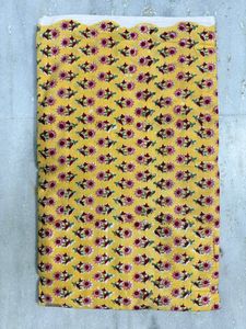 Jaipur 100% Cotton Hand Block Printed Fabric Handmade Traditional Eco Friendly Breathable Handcrafted Block Print Cotton Fabric - Product Image 3