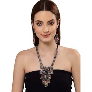 Jhalar long multicolore pour tenue de soirée - Product Image 5