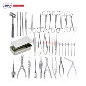 Ensemble de pinces chirurgicales ophtalmiques DACRYOCYSTORHINOSTOMY 30 pièces Instruments manuels en acier inoxydable certifiés CE ISO - Product Image 4