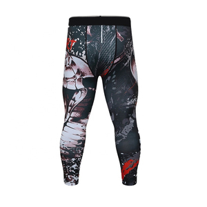 Nouveau séchage rapide hommes vêtements 2025 hommes Leggings hommes collants de Compression haute qualité MMA guêtres taux de gros OEM personnalisé - Product Image 4