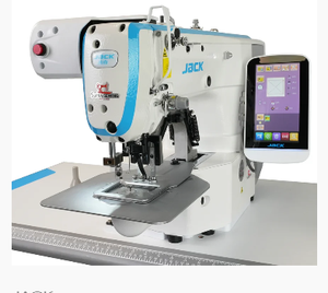 JJACK® JK-T1906GS-D – Computer-<b>Controlled</b> High-Speed Shape-Tacking Sewing/Machine – Complete Setup, Table & <b>Stand</b> Included - Product Image 1