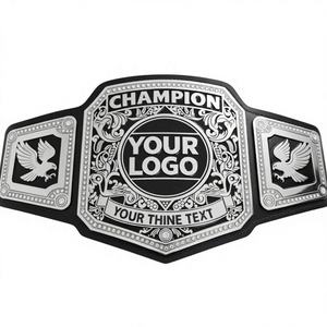 Ceintures de titre de championnat en cuir personnalisées haut de gamme Accessoires de samouraï personnalisés confortables pour Jiu-Jitsu MMA Taekwondo - Product Image 2