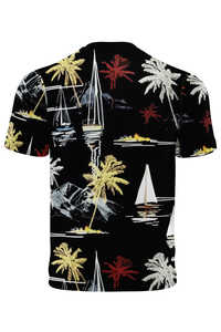 Camiseta Unisex Sublimada con Logotipo Personalizado OEM, Transpirable, de Secado Rápido, Sensación de Algodón, Diseño de Sublimación Completa, Impresión de Alta Calidad - Product Image 6