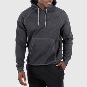 เสื้อฮู้ดดี้บุขนแกะปักลายสำหรับผู้ชาย น้ำหนัก 250/500 กรัม สกรีนโลโก้ได้ตามต้องการ สไตล์สตรีทแวร์ พิมพ์ลายแบบซับลิเมชั่นทั้งตัว ผ้าเฟรนช์เทอร์รี่ สีพื้น - Product Image 1