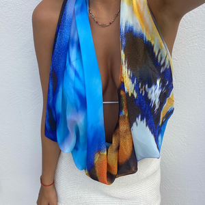 ผ้าโสร่งดั้งเดิมดีไซน์ลายผีเสื้อทำด้วยมือและผ้าคลุมไหล่ดั้งเดิม - Product Image 3