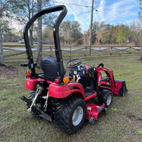 TRACTOR MAHINDRA EMAX 20S DE ALTO RENDIMIENTO, 19.4 HP, 4X4, MOTOR DIÉSEL DE 3 CILINDROS, SISTEMA DE TRANSMISIÓN HIDROSTÁTICA DE 2 RANGOS EN VENTA