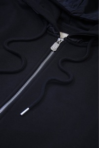 Street-Wear Logotipo personalizado Transpirable Suave Entrenamiento jogging wear Zip-up Hoodie mens cropped HOODIE blanks - Product Image 2