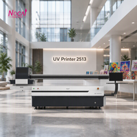 Harga Terbaik Printer Flatbed UV 2513 Ukuran 250*130cm dengan Sistem Tinta CMYK Putih Varnish dan Kepala Cetak G6 Besar