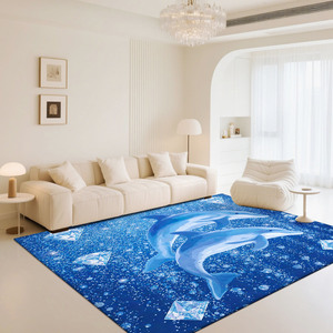Alfombra Personalizada para Sala de Estar o Dormitorio, Antideslizante, de Poliéster - Product Image 2