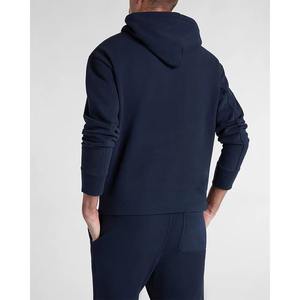 เสื้อฮู้ดดี้ผู้ชายคุณภาพส่งออก ผ้าฟลีซคอตตอน 100% ทนทานต่อการฉีกขาด ทรงโอเวอร์ไซส์ 2 ชิ้น สั่งซื้อจำนวนมาก - Product Image 3