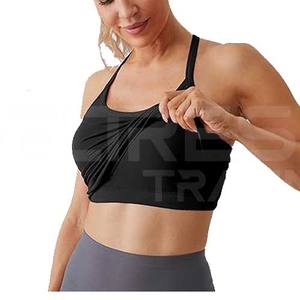 Tops de Yoga de Alta Calidad para Mujer, Spandex/Nailon, Sin Mangas, Ajuste Ceñido, Secado Rápido y Transpirable, Diseño Económico, Venta al Por Mayor - Product Image 4