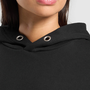2025 nouveau unisexe goutte épaule femmes à capuche Logo personnalisé 100% coton décontracté Streetwear pour l'hiver - Product Image 4