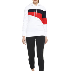 Nouveaux sweats à capuche de style tendance, de haute qualité, OEM, vêtements décontractés pour femmes, pull-over, impression personnalisée de logo promotionnel, sweats à capuche 100% coton avec poches - Product Image 6