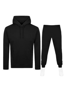 Conjunto de chándal para hombre, Sudadera con capucha y forro polar de primera calidad, Conjunto de jogging para gimnasio, conjunto de invierno, ropa de calle para hombre, ropa de hombre - Product Image 6