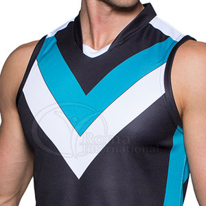 Conjunto de Camiseta y Pantalones Cortos Deportivos de Fútbol Personalizados, Sublimados, de Alta Calidad, para Equipos AFL - Product Image 4