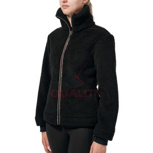 Veste d'équitation imperméable et respirante extensible pour femme manteau équestre au design sportif conçu pour une fonction de confort - Product Image 4
