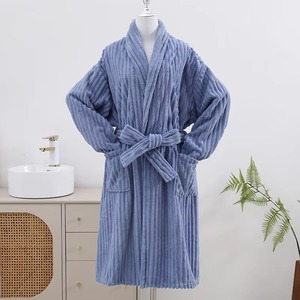 เสื้อคลุมมีกระเป๋าสำหรับผู้หญิงผ้าฟลีซเนื้อนุ่มสำหรับฤดูหนาว - Product Image 5