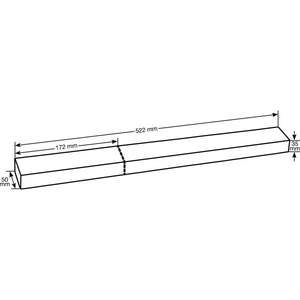 Hazet 2-Component Soft Foam Insert with 3 Compartments <b>Small</b> <b>Tool</b> Cabinets Inserts Empty - Product Image 2