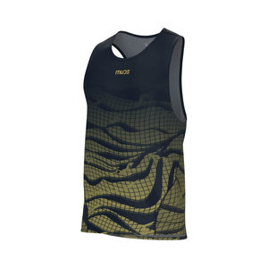 Camiseta Deportiva para Hombre, Color Dune Gold, Transpirable, de Poliéster, para Gimnasio - Product Image 1