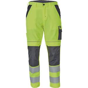 Multi Pockets Wholesale Orange Black Outdoor Safety Reflective <b>Work</b> Pants <b>Men</b> New Design Hi Vis Workwear <b>Cargo</b> Hot Sale <b>Trousers</b> - Product Image 3